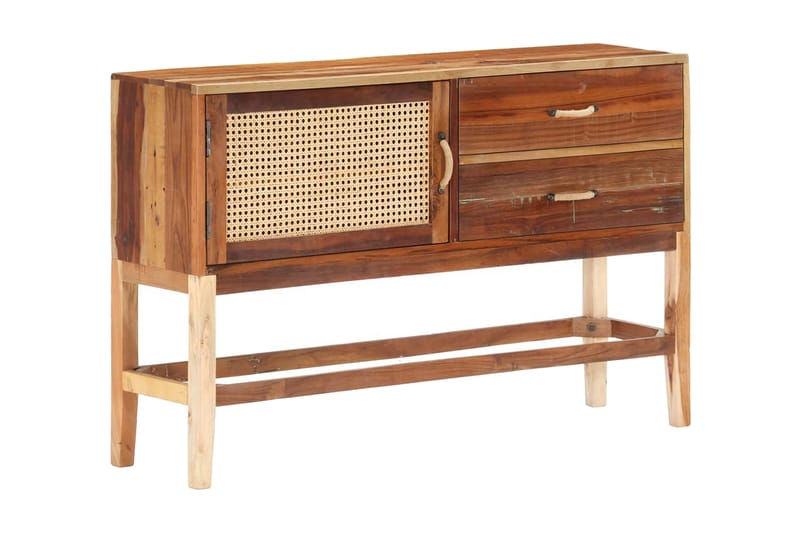 Skänk 118x30x76 cm massivt återvunnet trä - Brun - Förvaring - Förvaringsmöbler - Sideboard & skänk