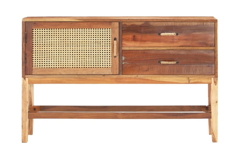Skänk 118x30x76 cm massivt återvunnet trä - Brun - Förvaring - Förvaringsmöbler - Sideboard & skänk