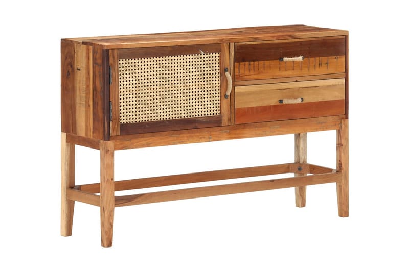 Skänk 118x30x76 cm massivt återvunnet trä - Brun - Förvaring - Förvaringsmöbler - Sideboard & skänk
