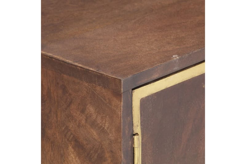 Skänk 120x29x60 cm massivt mangoträ - Brun - Förvaring - Förvaringsmöbler - Sideboard & skänk