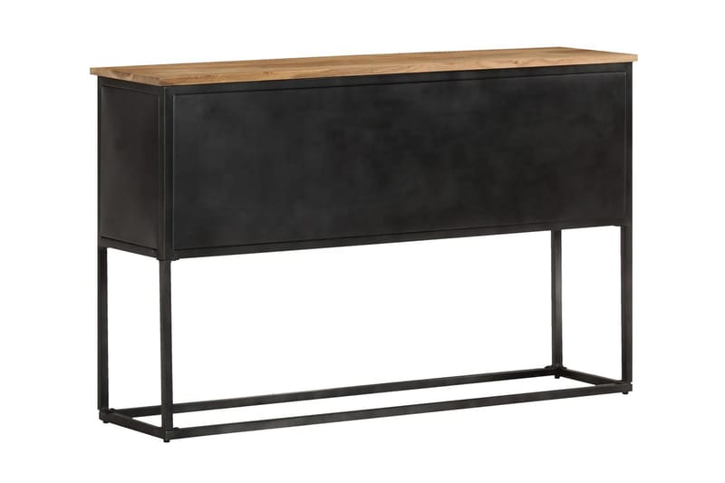 Skänk 120x30x75 cm massivt akaciaträ - Brun - Sideboard & skänk