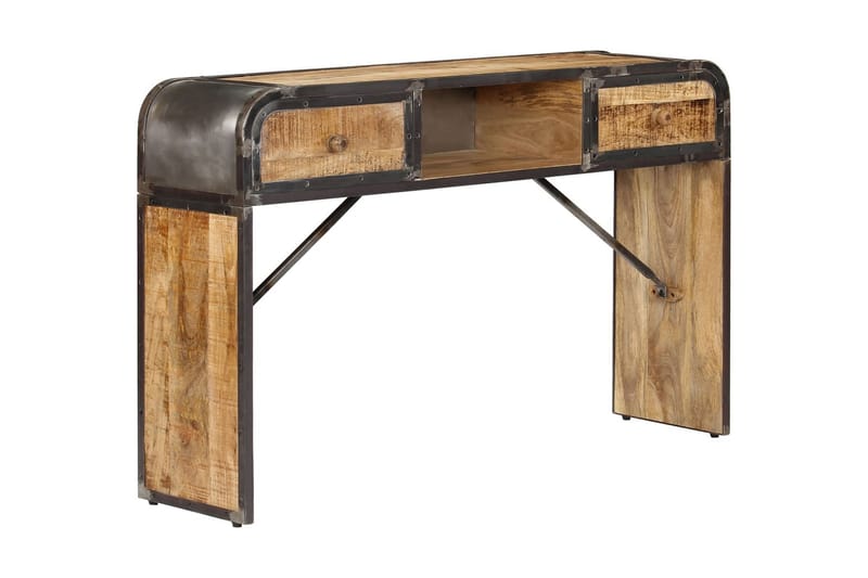 Skänk 120x30x75 cm massivt mangoträ - Brun - Förvaring - Förvaringsmöbler - Sideboard & skänk