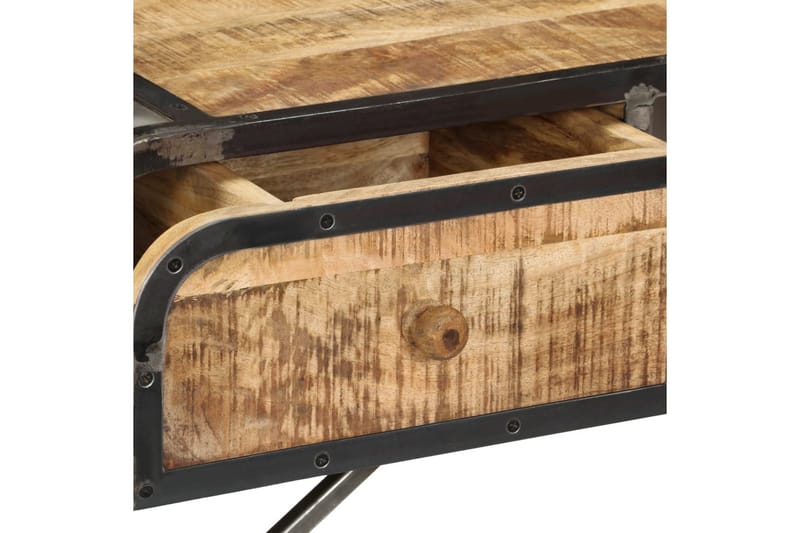 Skänk 120x30x75 cm massivt mangoträ - Brun - Förvaring - Förvaringsmöbler - Sideboard & skänk