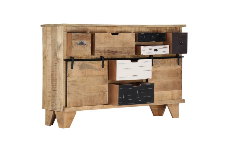 Skänk 140x38x90 cm massivt mangoträ - Brun - Förvaring - Förvaringsmöbler - Sideboard & skänk
