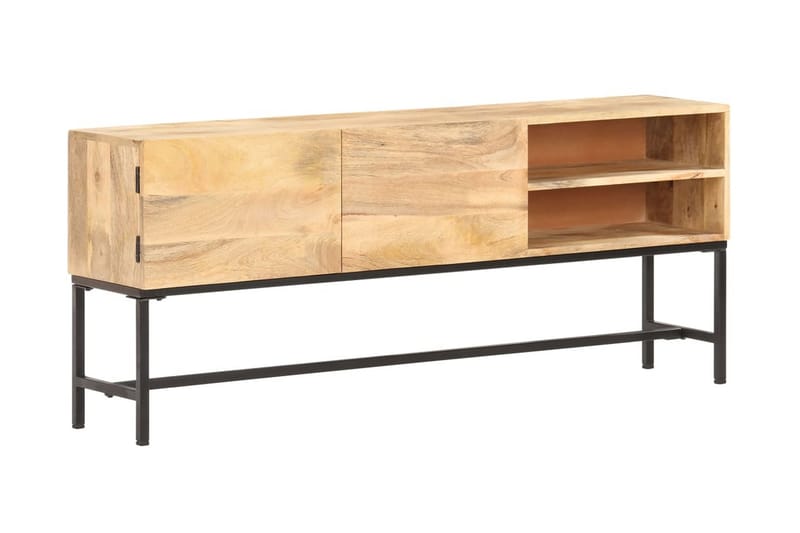 Skänk 145x30x60 cm massivt mangoträ - Brun - Förvaring - Förvaringsmöbler - Sideboard & skänk