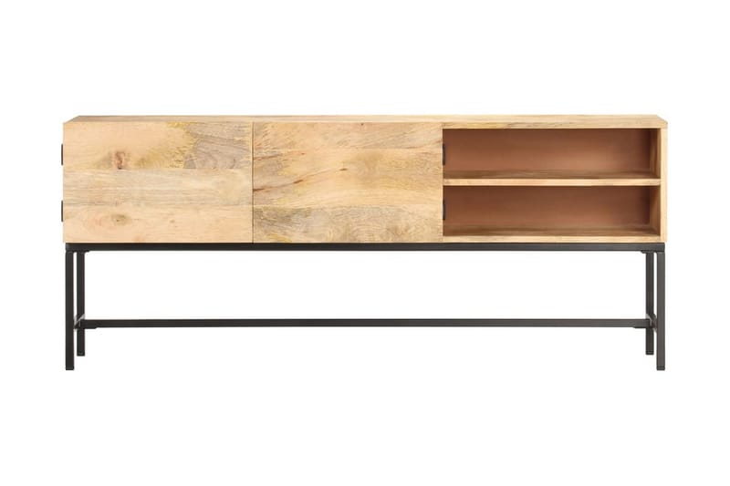 Skänk 145x30x60 cm massivt mangoträ - Brun - Förvaring - Förvaringsmöbler - Sideboard & skänk
