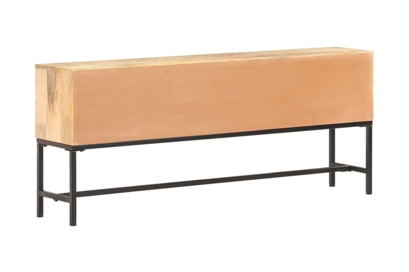 Skänk 145x30x60 cm massivt mangoträ - Brun - Förvaring - Förvaringsmöbler - Sideboard & skänk