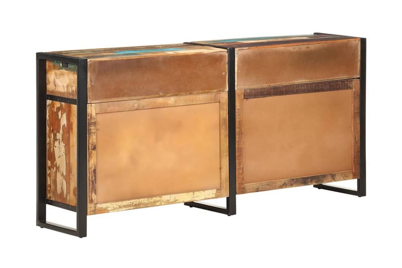 Skänk 172x35x80 cm massivt återvunnet trä - Brun - Sideboard & skänk