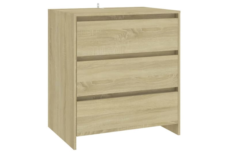 Skänk 2 delar sonoma-ek konstruerat trä - Ek - Förvaring - Förvaringsmöbler - Sideboard & skänk