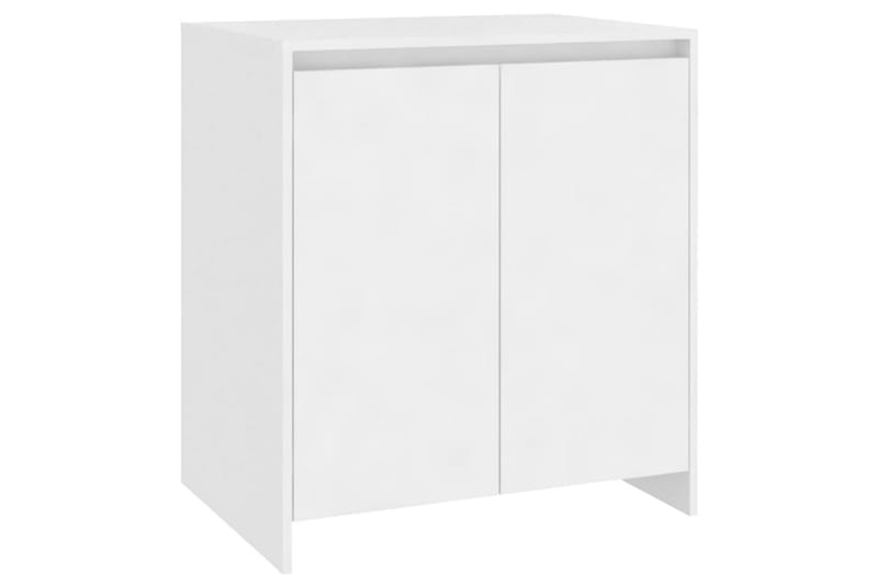 Skänk 2 delar vit konstruerat trä - Vit - Förvaring - Förvaringsmöbler - Sideboard & skänk
