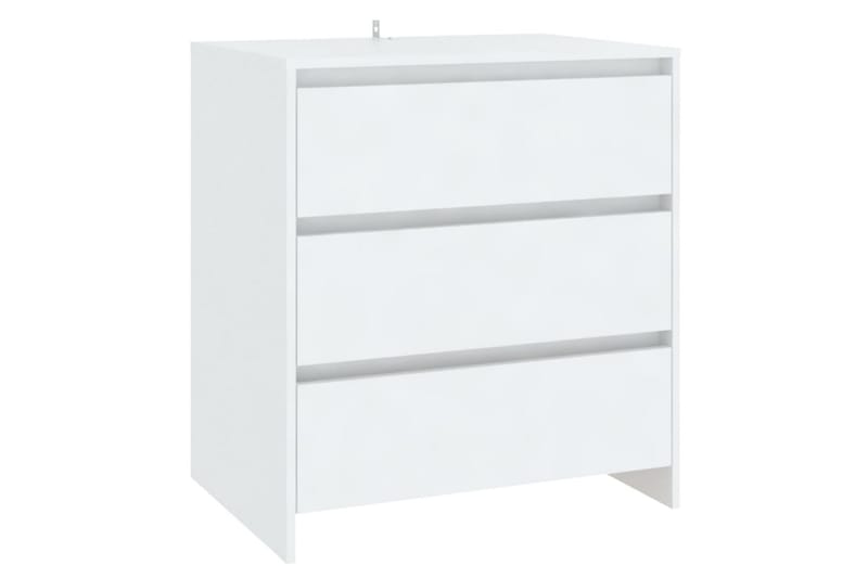 Skänk 2 delar vit konstruerat trä - Vit - Förvaring - Förvaringsmöbler - Sideboard & skänk