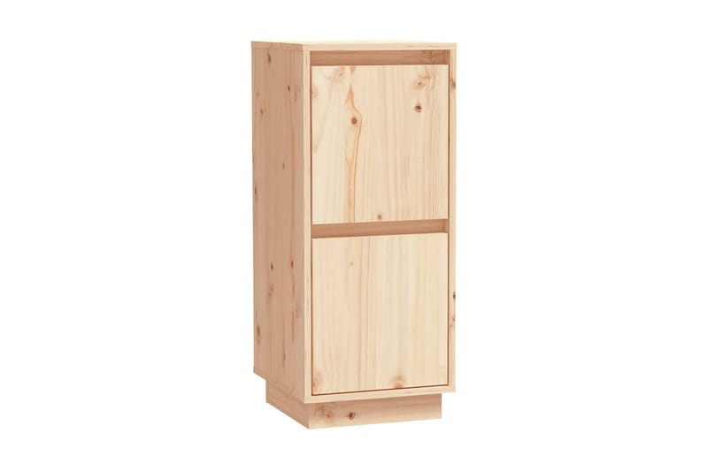 Skänk 31,5x34x75 cm massiv furu - Brun - Förvaring - Förvaringsmöbler - Sideboard & skänk