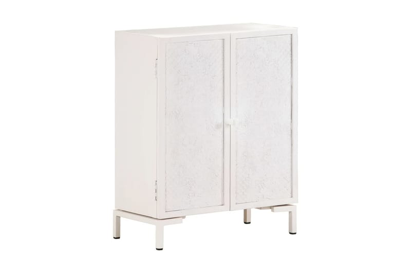Skänk 60x30x76 cm massivt mangoträ - Vit - Förvaring - Förvaringsmöbler - Sideboard & skänk