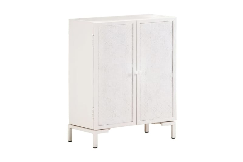 Skänk 60x30x76 cm massivt mangoträ - Vit - Förvaring - Förvaringsmöbler - Sideboard & skänk