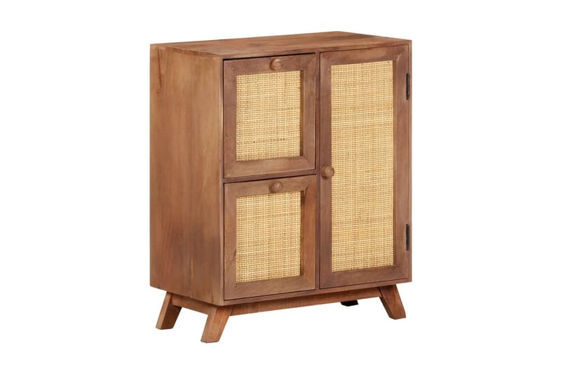Skänk 60x35x75 cm massivt mangoträ - Brun - Förvaring - Förvaringsmöbler - Sideboard & skänk