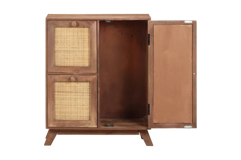 Skänk 60x35x75 cm massivt mangoträ - Brun - Förvaring - Förvaringsmöbler - Sideboard & skänk