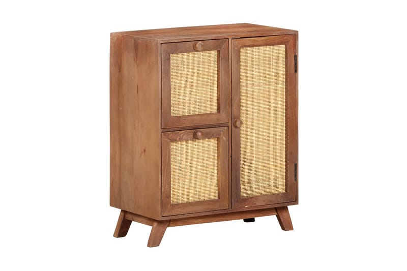 Skänk 60x35x75 cm massivt mangoträ - Brun - Förvaring - Förvaringsmöbler - Sideboard & skänk