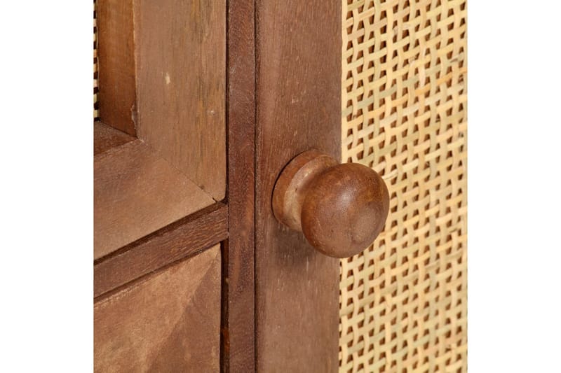 Skänk 60x35x75 cm massivt mangoträ - Brun - Förvaring - Förvaringsmöbler - Sideboard & skänk