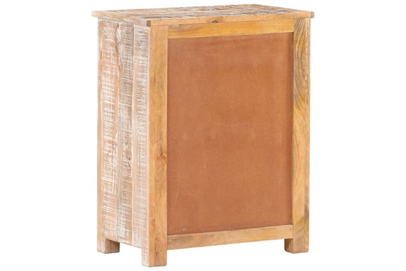 Skänk 61x35x76 cm grovt akaciaträ - Flerfärgad - Förvaring - Förvaringsmöbler - Sideboard & skänk