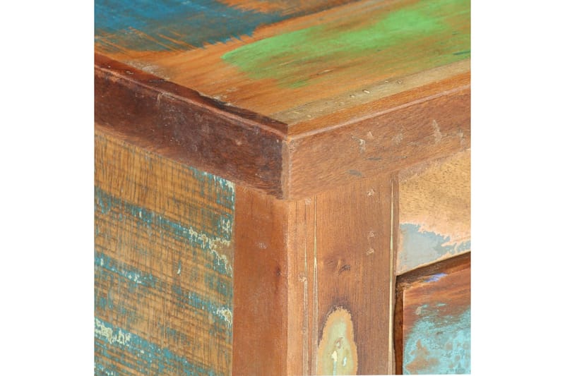 Skänk 70x35x65 cm massivt återvunnet trä - Flerfärgad - Förvaring - Förvaringsmöbler - Sideboard & skänk
