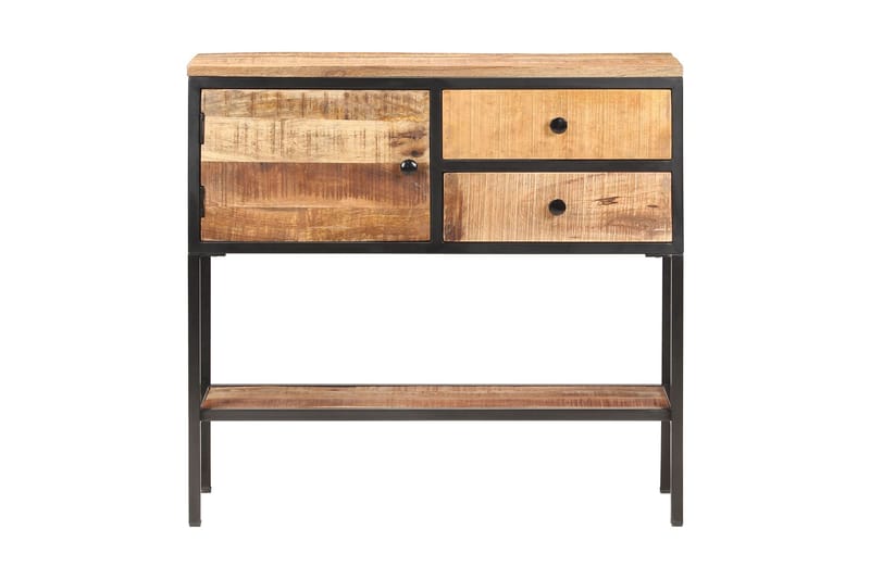 Skänk 85x30x80 cm grovt mangoträ - Brun - Sideboard & skänk