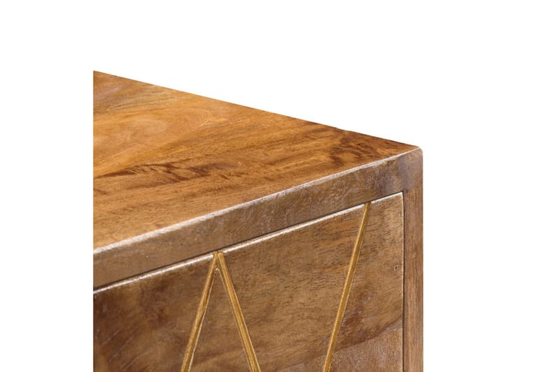 Skänk 85x40x70 cm massivt mangoträ - Brun - Förvaring - Förvaringsmöbler - Sideboard & skänk