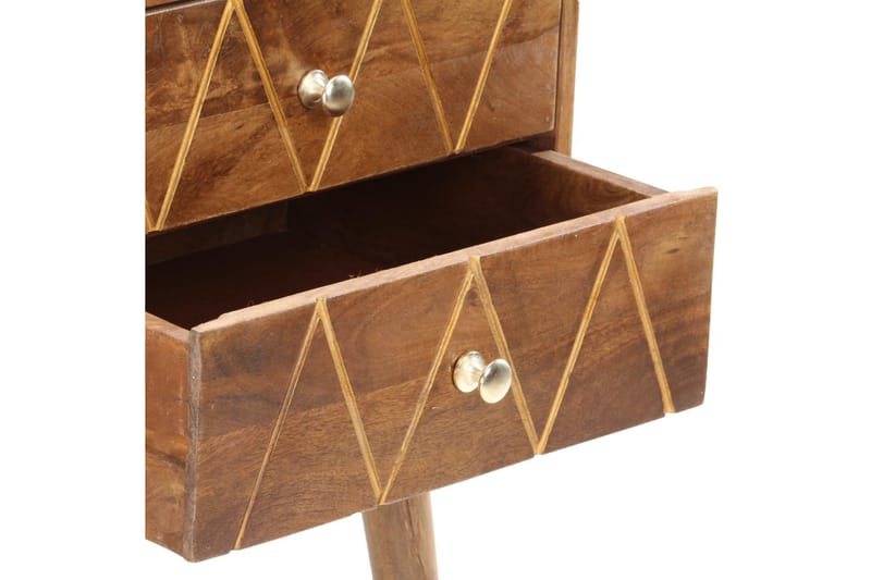 Skänk 85x40x70 cm massivt mangoträ - Brun - Förvaring - Förvaringsmöbler - Sideboard & skänk