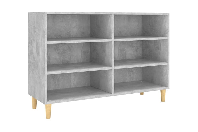 Skänk betonggrå 103,5x35x70 cm spånskiva - Betonggrå - Förvaring - Förvaringsmöbler - Sideboard & skänk