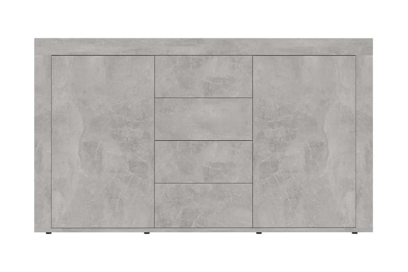 Skänk betonggrå 120x36x69 cm spånskiva - Grå - Sideboard & skänk