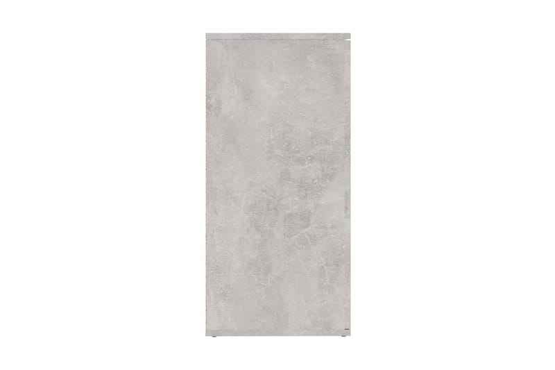 Skänk betonggrå 160x36x75 cm spånskiva - Grå - Förvaring - Förvaringsmöbler - Sideboard & skänk