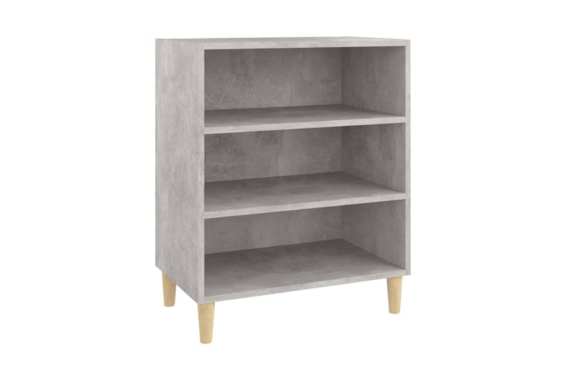 Skänk betonggrå 57x35x70 cm spånskiva - Grå - Sideboard & skänk