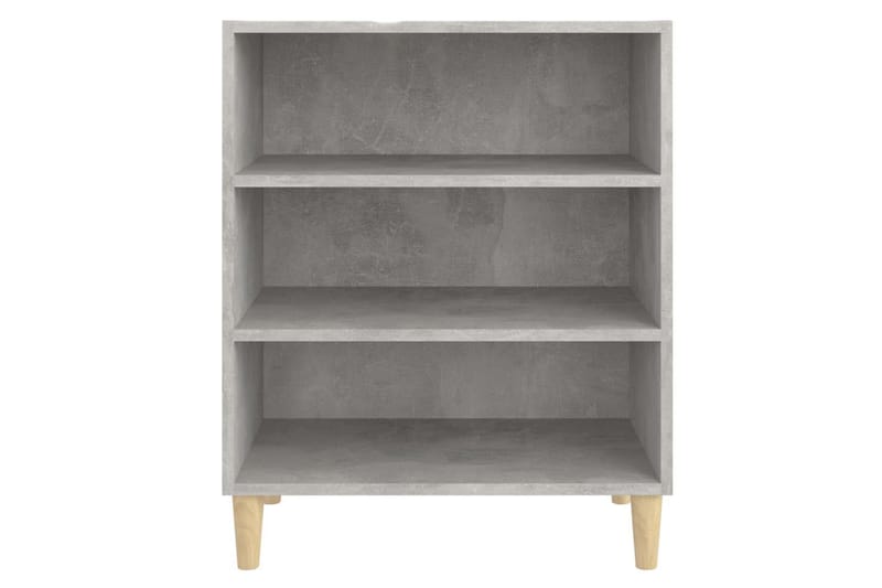 Skänk betonggrå 57x35x70 cm spånskiva - Grå - Förvaring - Förvaringsmöbler - Sideboard & skänk