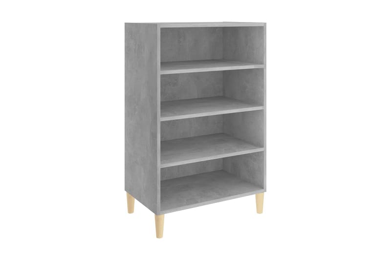 Skänk betonggrå 57x35x90 cm spånskiva - Grå - Förvaring - Förvaringsmöbler - Sideboard & skänk