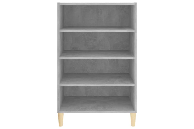 Skänk betonggrå 57x35x90 cm spånskiva - Grå - Förvaring - Förvaringsmöbler - Sideboard & skänk