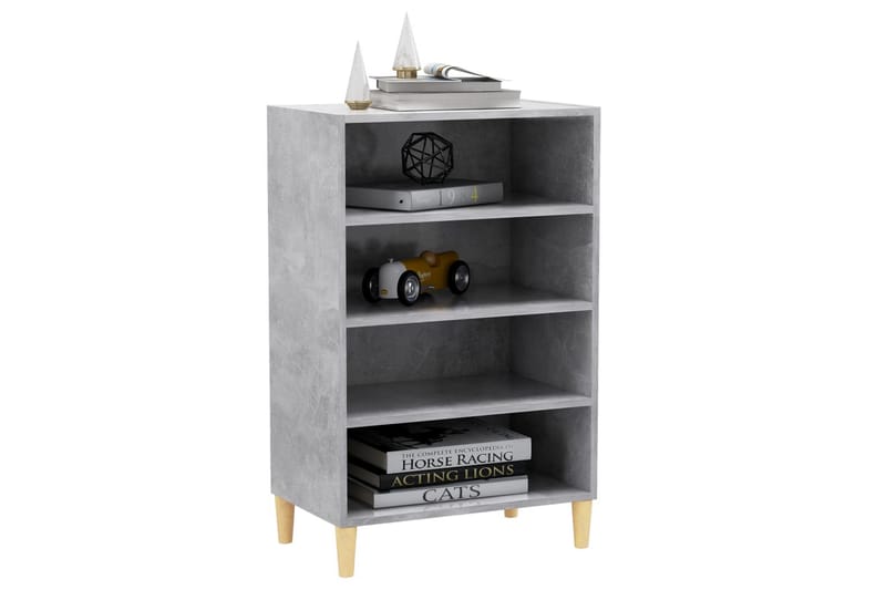 Skänk betonggrå 57x35x90 cm spånskiva - Grå - Förvaring - Förvaringsmöbler - Sideboard & skänk