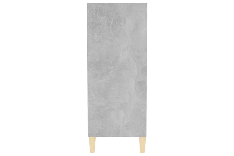 Skänk betonggrå 57x35x90 cm spånskiva - Grå - Förvaring - Förvaringsmöbler - Sideboard & skänk