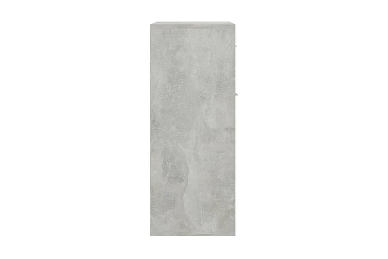 Skänk betonggrå 60x30x75 cm spånskiva - Grå - Förvaring - Förvaringsmöbler - Sideboard & skänk