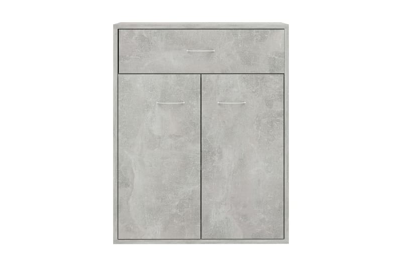 Skänk betonggrå 60x30x75 cm spånskiva - Grå - Förvaring - Förvaringsmöbler - Sideboard & skänk