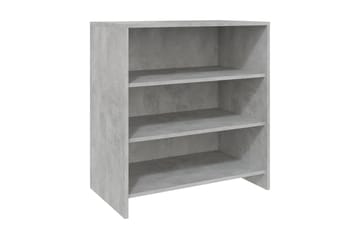 Skänk betonggrå 70x40,5x75 cm spånskiva