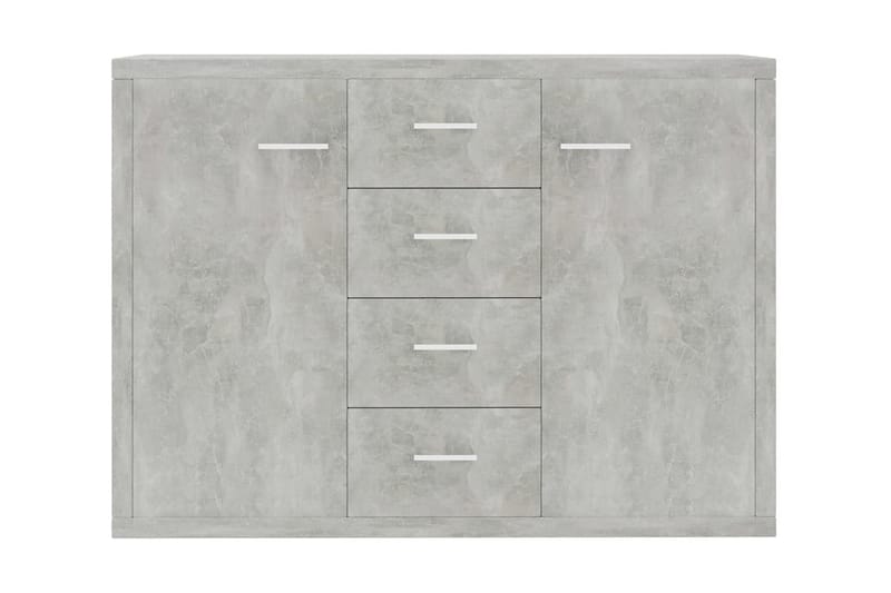 Skänk betonggrå 88x30x65 cm spånskiva - Grå - Förvaring - Förvaringsmöbler - Sideboard & skänk