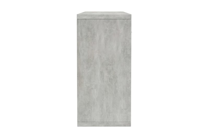 Skänk betonggrå 88x30x65 cm spånskiva - Grå - Förvaring - Förvaringsmöbler - Sideboard & skänk