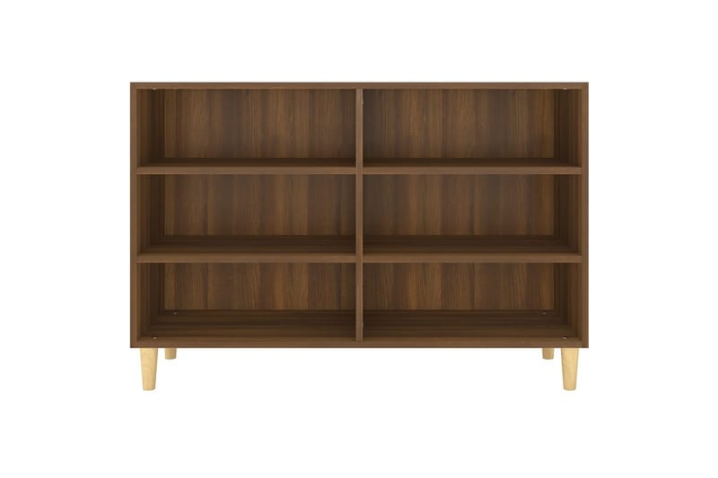 Skänk brun ek 103,5x35x70 cm spånskiva - Brun - Förvaring - Förvaringsmöbler - Sideboard & skänk