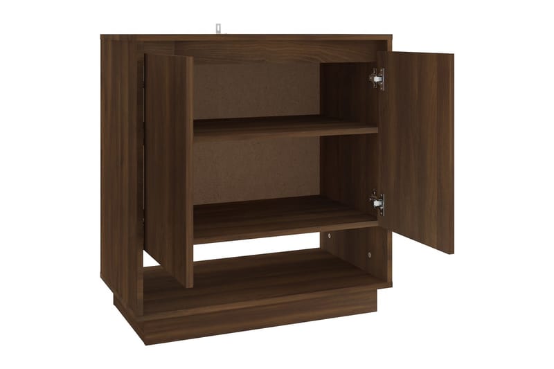 Skänk brun ek 70x41x75 cm spånskiva - Brun - Förvaring - Förvaringsmöbler - Sideboard & skänk