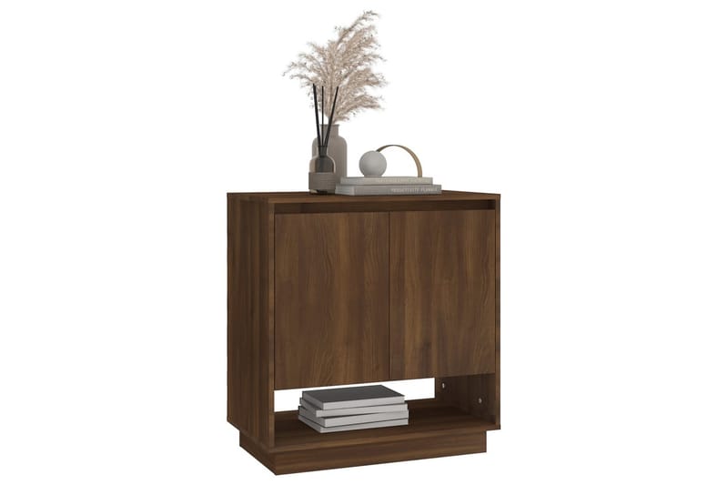 Skänk brun ek 70x41x75 cm spånskiva - Brun - Förvaring - Förvaringsmöbler - Sideboard & skänk