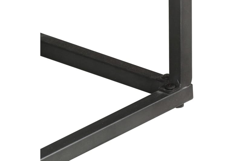 Skänk grå 100x30x70 cm massivt akaciaträ - Grå - Förvaring - Förvaringsmöbler - Sideboard & skänk