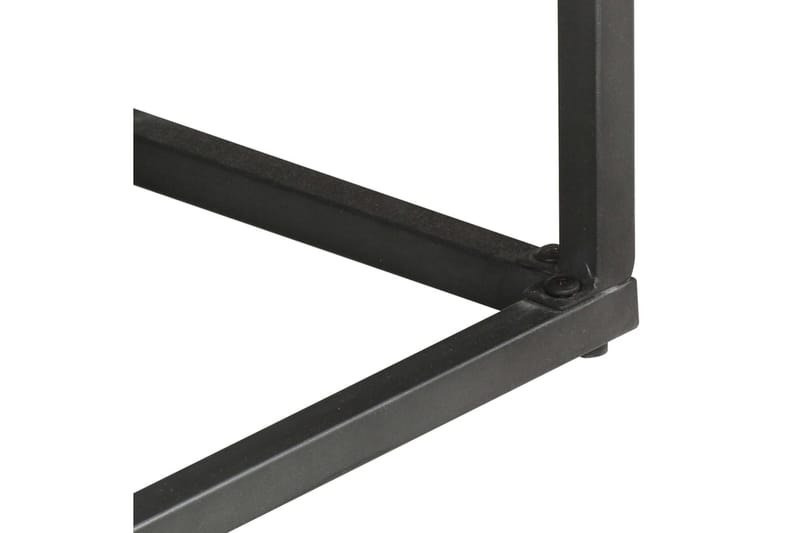Skänk grå 100x30x70 cm massivt akaciaträ - Grå - Sideboard & skänk