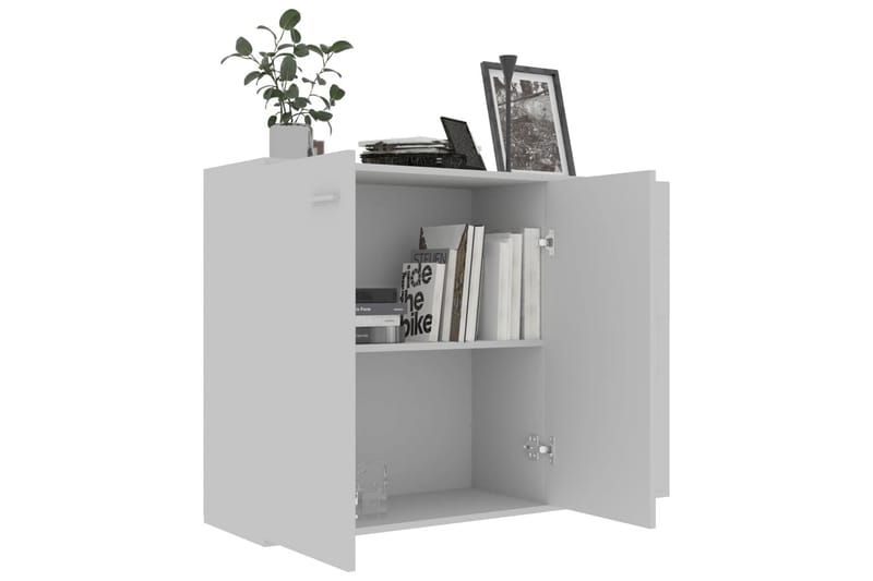 Skänk grå 105x30x75 cm spånskiva - Grå - Förvaring - Förvaringsmöbler - Sideboard & skänk