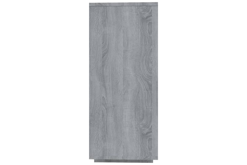 Skänk grå sonoma 120x30x75 cm spånskiva - Grå - Sideboard & skänk