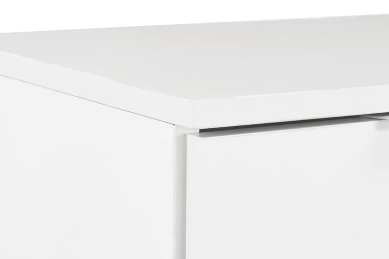 Skänk högglans vit 71x35x76 cm spånskiva - Vit - Förvaring - Förvaringsmöbler - Sideboard & skänk