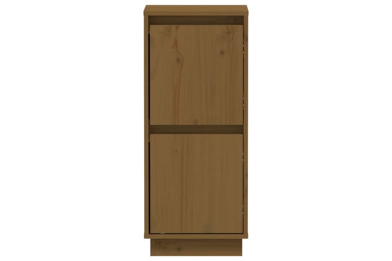 Skänk honungsbrun 31,5x34x75 cm massiv furu - Brun - Förvaring - Förvaringsmöbler - Sideboard & skänk